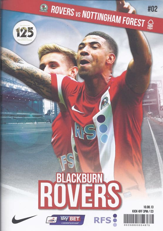 Blackburn Rovers FC v Nottingham Forest FC